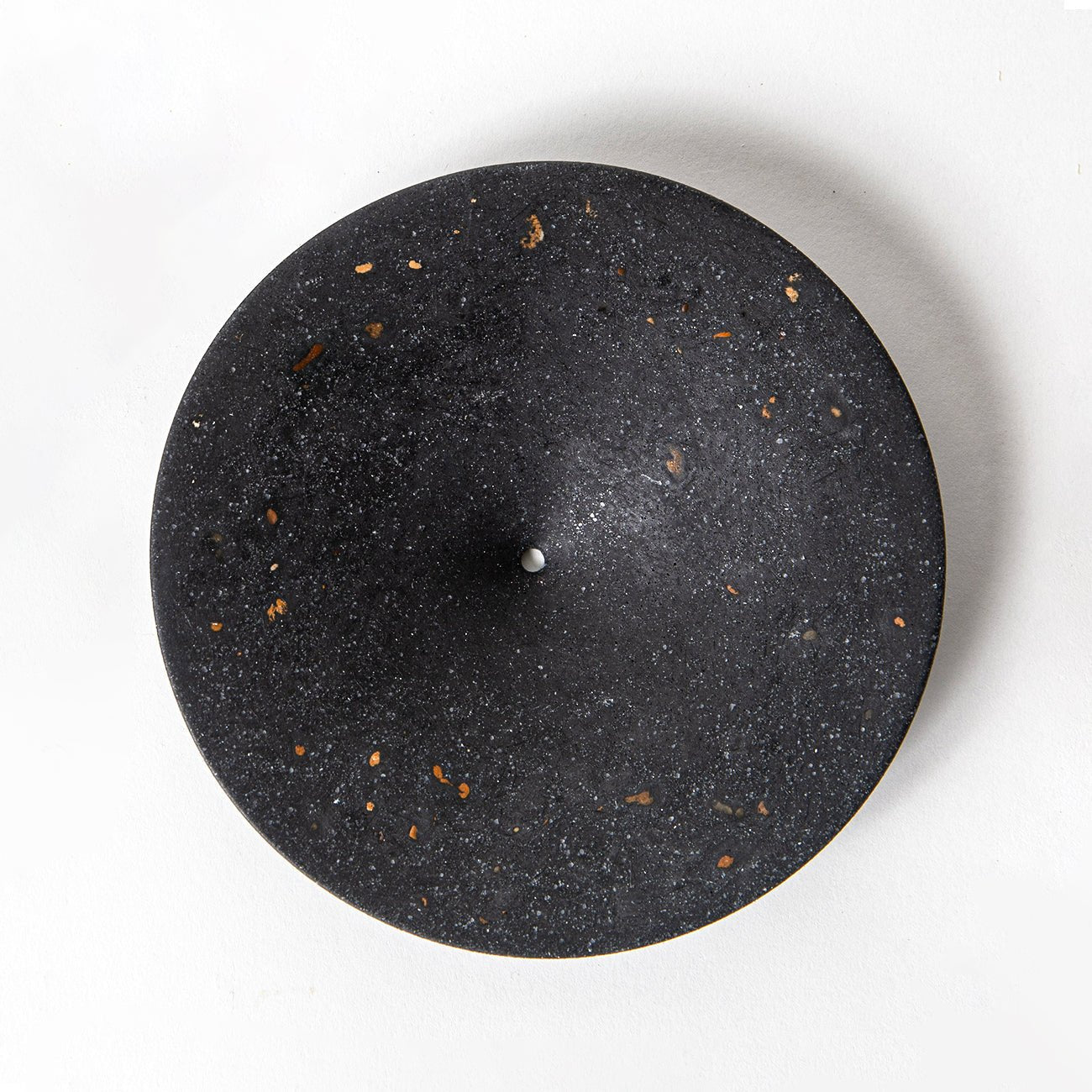 Dimple Wall Hook, Large | Black Terrazzo - pretti.cool