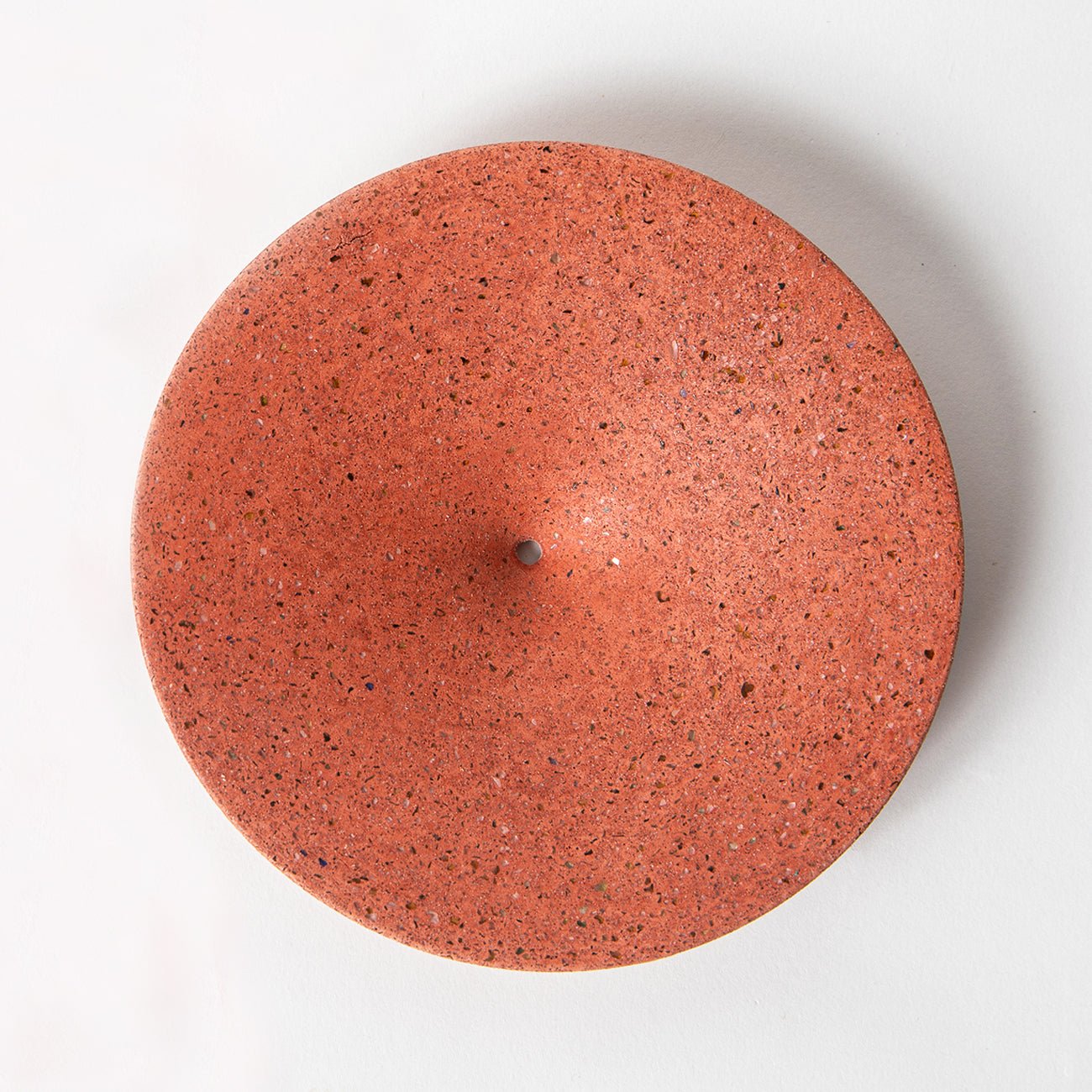 Dimple Wall Hook, Large | Coral Terrazzo - pretti.cool