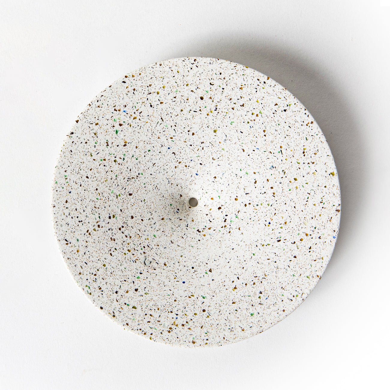 Dimple Wall Hook, Large | White Terrazzo - pretti.cool