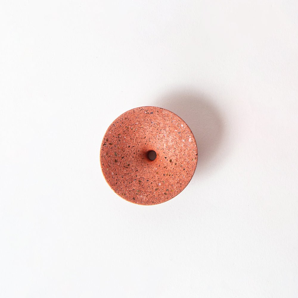 Dimple Wall Hook, Small | Coral Terrazzo - pretti.cool