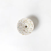 Dimple Wall Hook, Small | White Terrazzo - pretti.cool