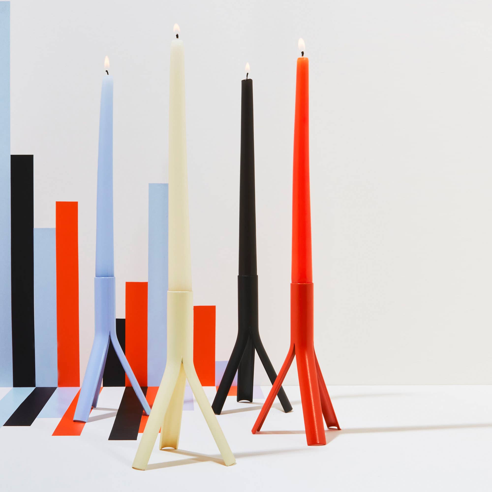 Taper Candle Set | Lavender - pretti.cool