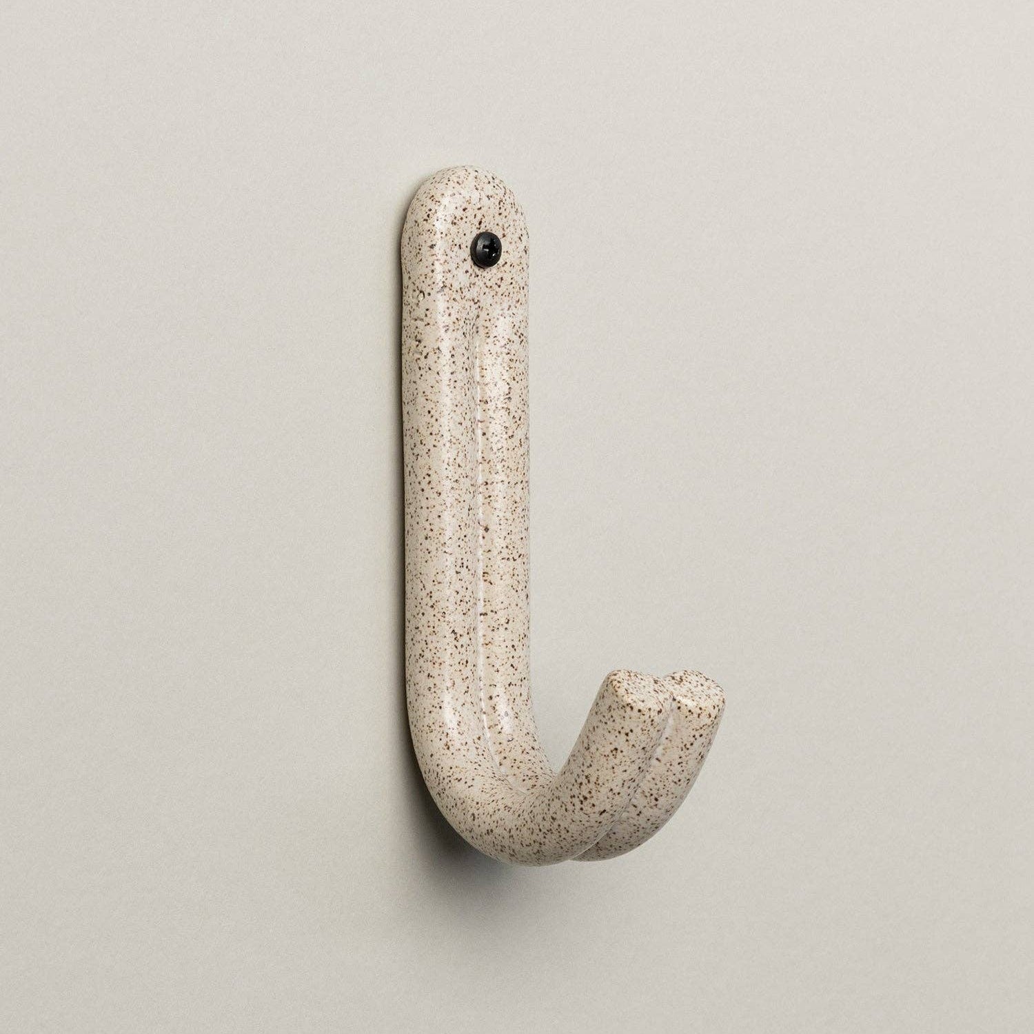 Leggy Curl Wall Hook in Pebble — Virginia Sin (2)