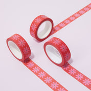 Orange Flowers Washi Tape - Pretti.Cool