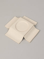 Noor Pillar Candleholder Short in Bone — Virginia Sin (4)