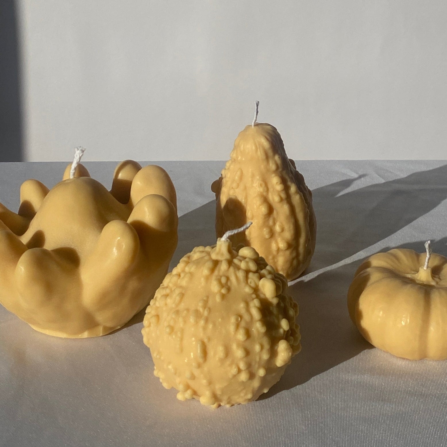 Baby Boo Pumpkin Candle | Golden