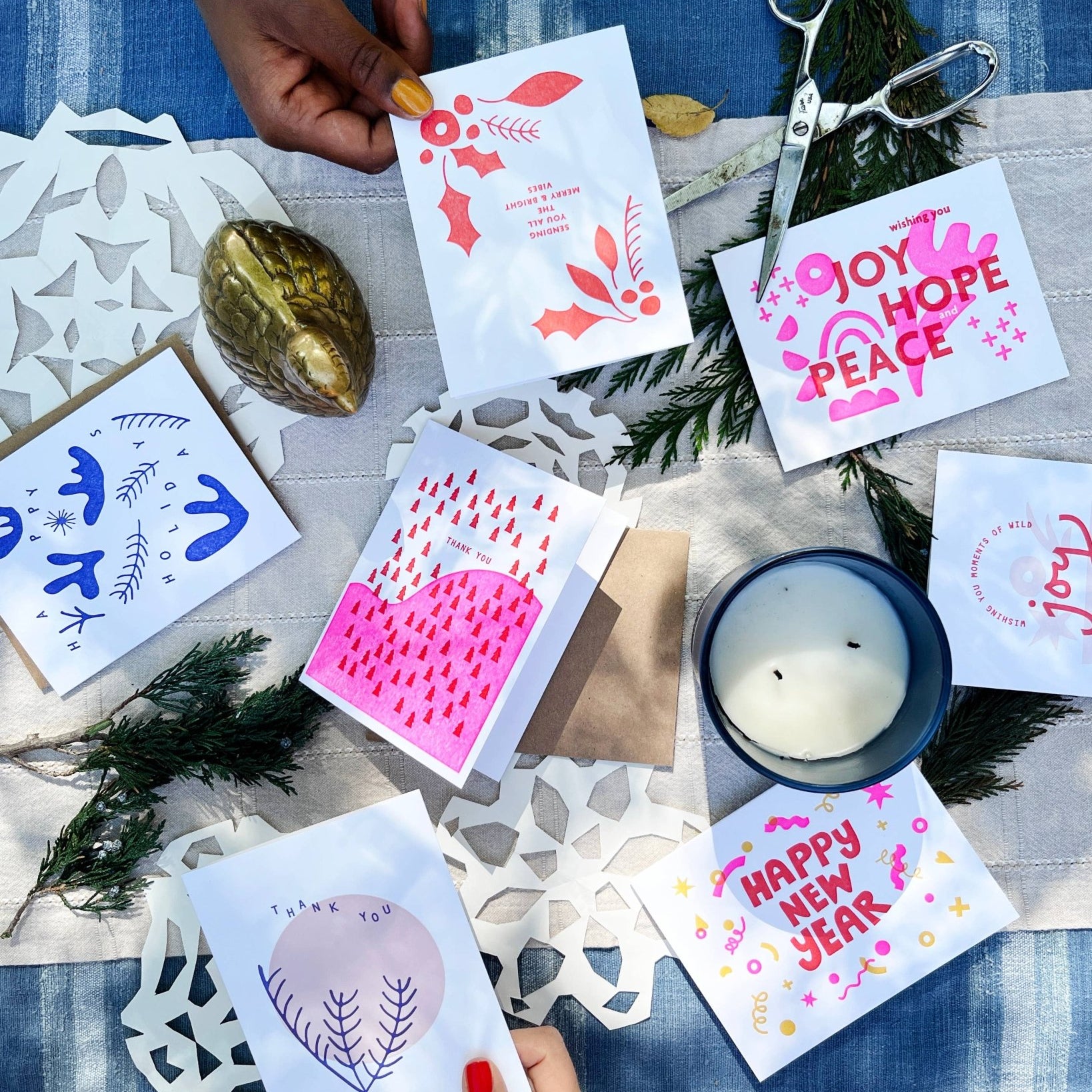 Blue Pine TY Card - pretti.cool