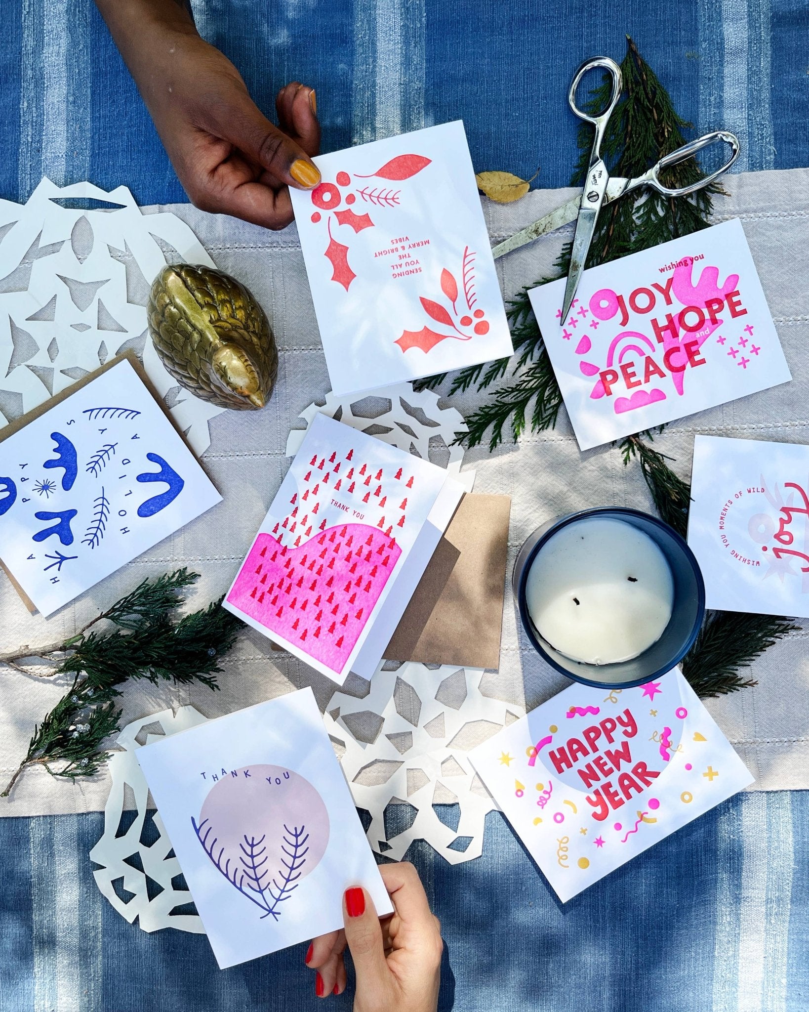 Blue Pine TY Card - pretti.cool