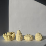 Baby Boo Pumpkin Candle | White