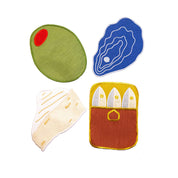Cocktail Napkins, Set of 4 | Hors D'Oeuvres - pretti.cool
