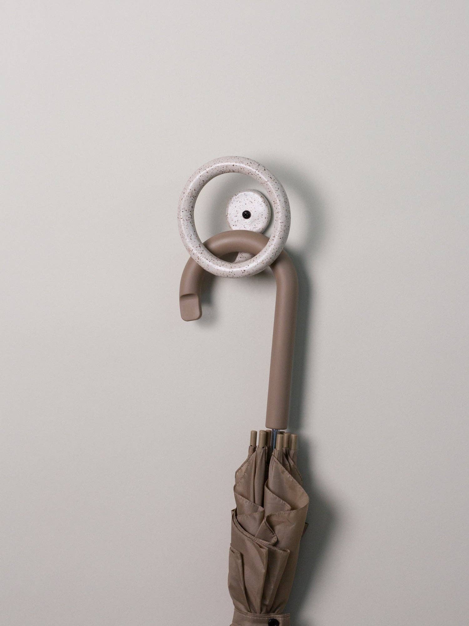 Uni Wall Hook in Speckled White — Virginia Sin (5)