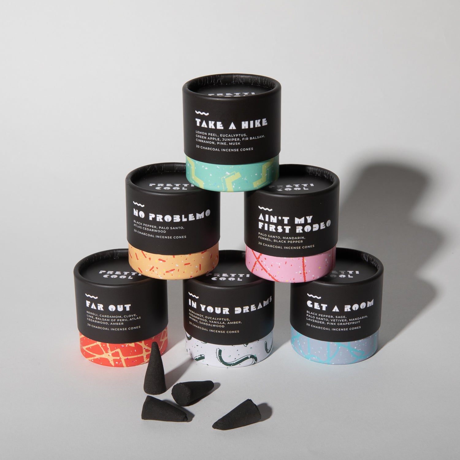 Pretti.Cool Incense Cones | Complete Set - pretti.cool