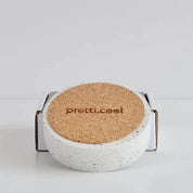 Incense Dish | White Terrazzo - pretti.cool