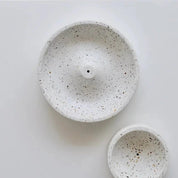Incense Dish | White Terrazzo - pretti.cool