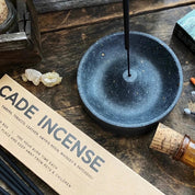 Incense Dish | Black Terrazzo - pretti.cool