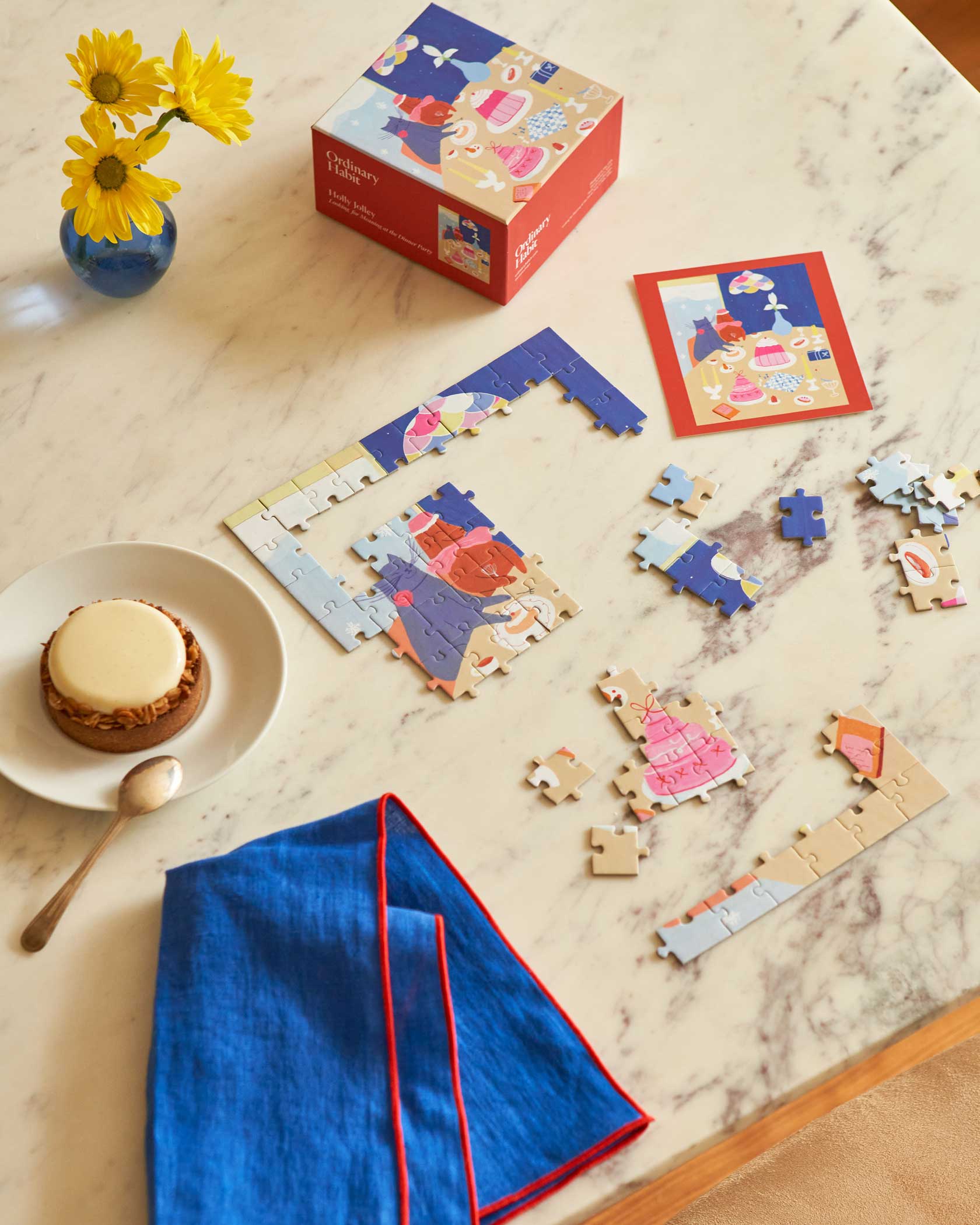 Looking for Meaning at the Dinner Party Puzzle