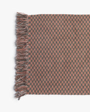 Organic Checkered Bath Rug in Moss and Adobe by Parachute Home — view 3