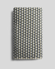 Organic Cotton Mosaic Towels in Moss and Dusk by Parachute Home — view 6