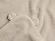 Organic Hooded Baby Towel with Ears in Natural by Parachute Home — view 3