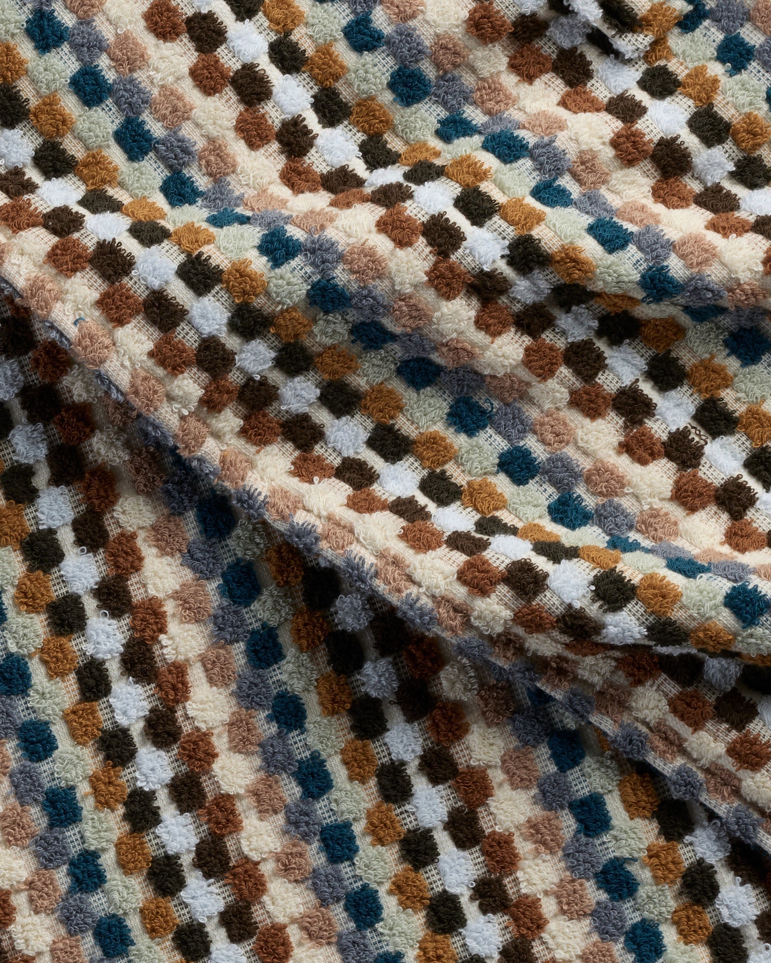 Organic Mosaic Robe in Multi by Parachute Home — view 3
