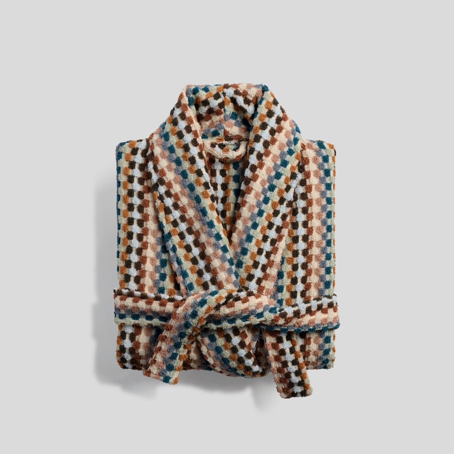 Organic Mosaic Robe in Multi by Parachute Home — view 1