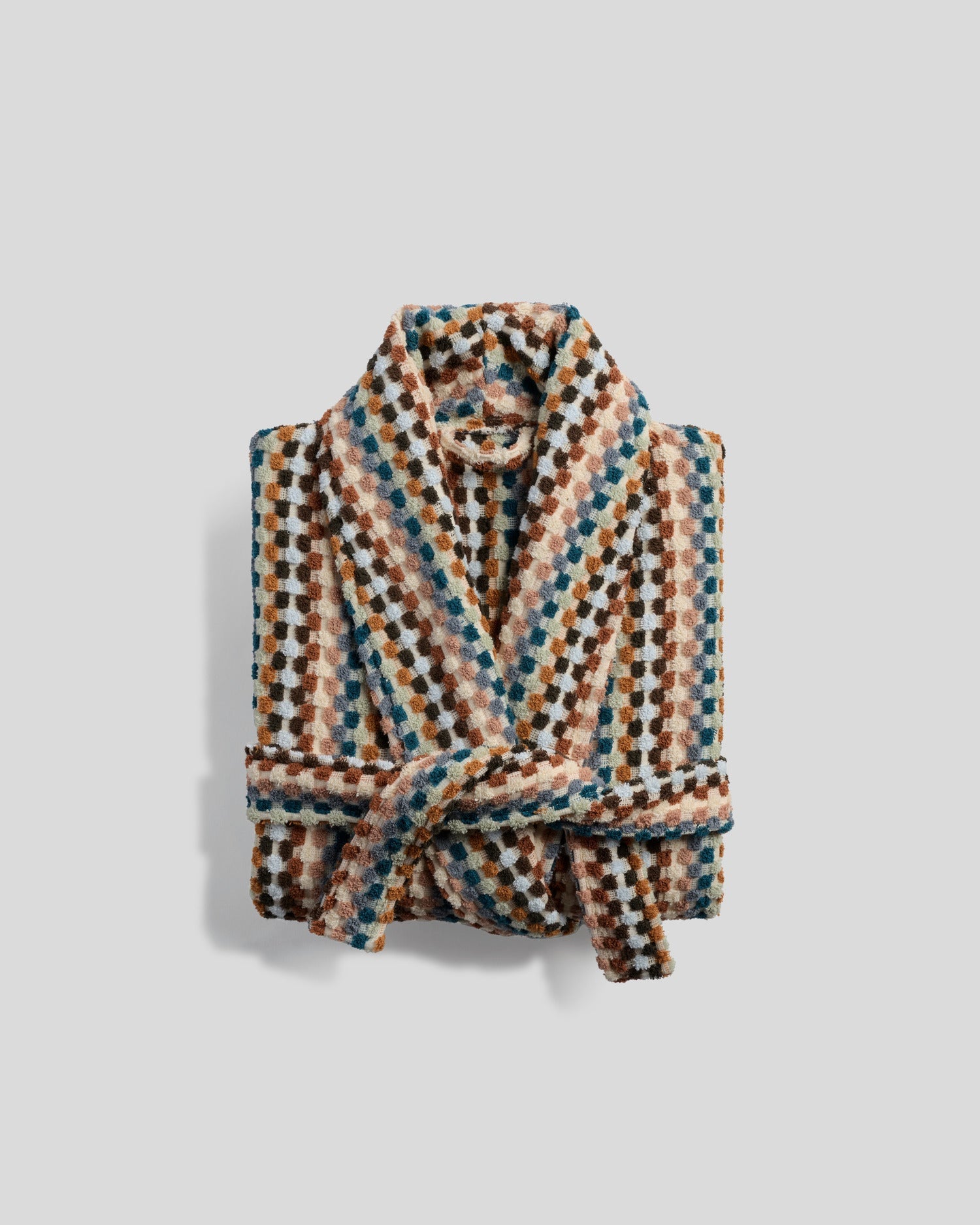 Organic Mosaic Robe in Multi by Parachute Home — view 1