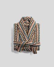 Organic Mosaic Robe in Multi by Parachute Home — view 1