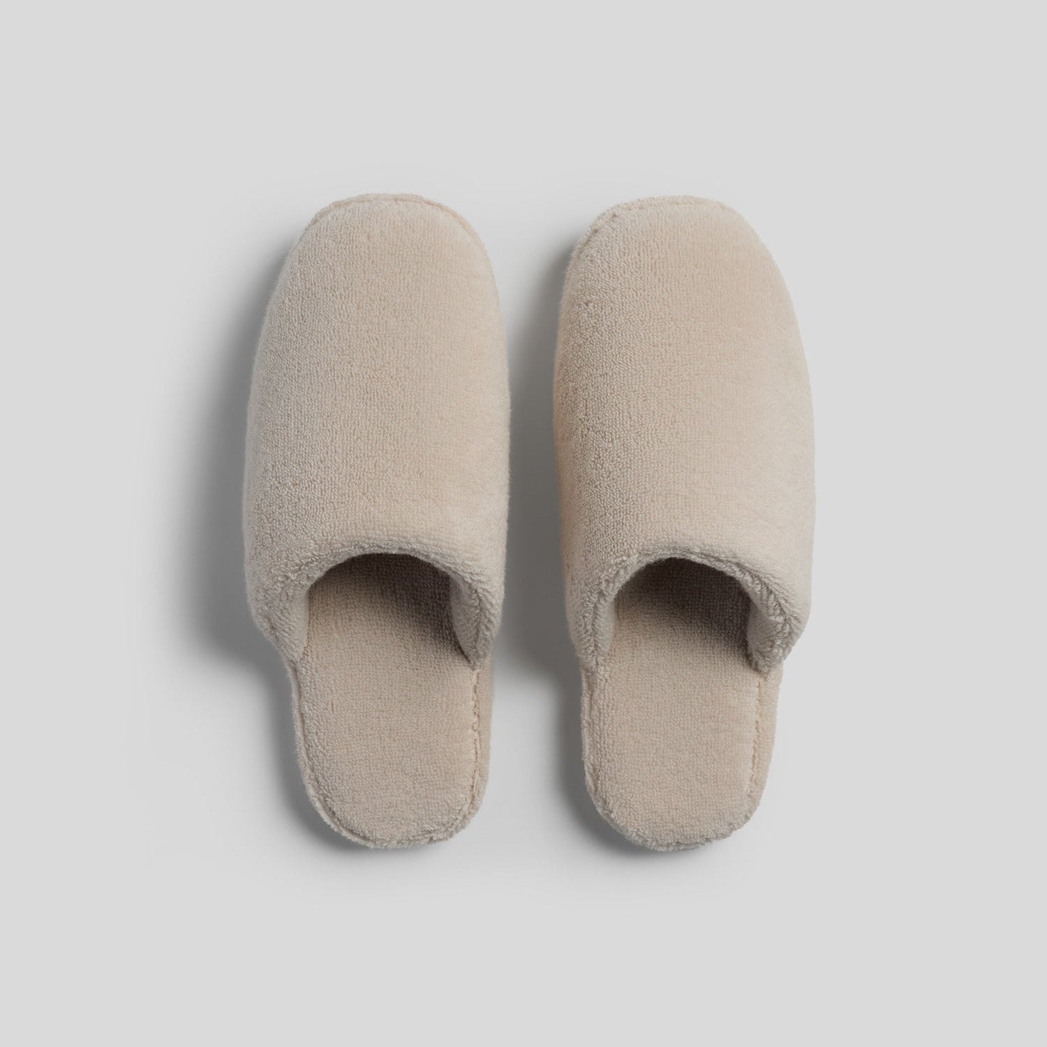 Classic Plush Slippers in Bone by Parachute Home — view 1