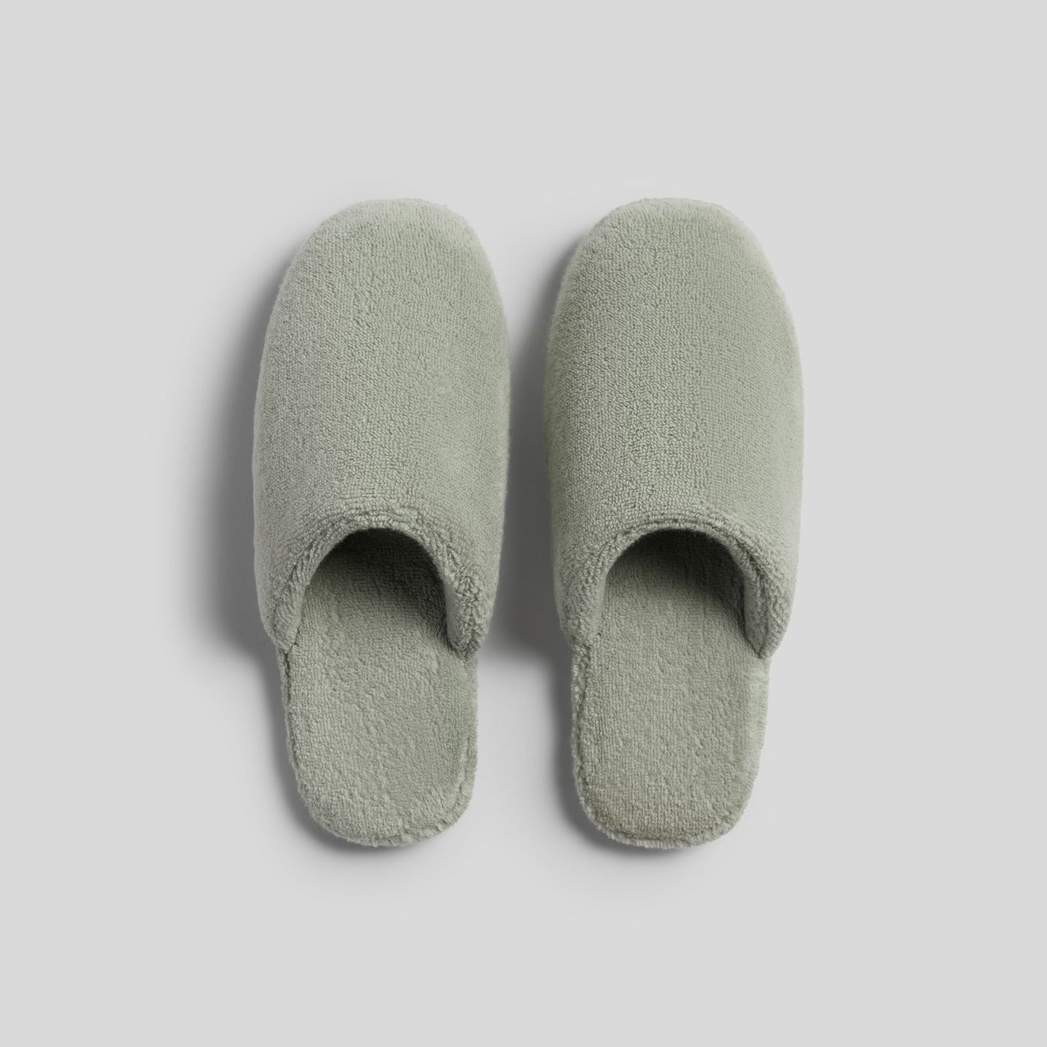 Classic Plush Slippers in Sage by Parachute Home — view 1