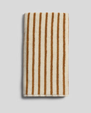 Organic Resort Stripe Towels in Butter with Honey by Parachute Home — view 8