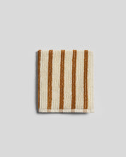Organic Resort Stripe Towels in Butter with Honey by Parachute Home — view 10