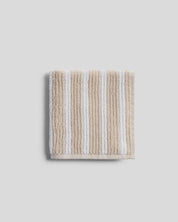 Organic Resort Stripe Towels in Bone with White by Parachute Home — view 10