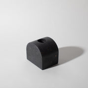 Arch Candlestick Holder | Black Terrazzo - pretti.cool