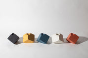 Cube Candlestick Holder | Coral Terrazzo - pretti.cool