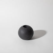Sphere Candlestick Holder | Black Terrazzo - pretti.cool