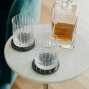 Coaster Set | Dark Green Terrazzo - Pretti.Cool