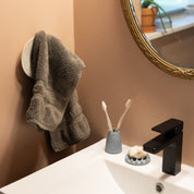 Dimple Wall Hook, Large | White Terrazzo - pretti.cool