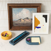 Sticki Note Holder | Cobalt Terrazzo - pretti.cool