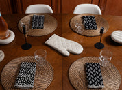 Oven Mitt Trivet | White Terrazzo - pretti.cool