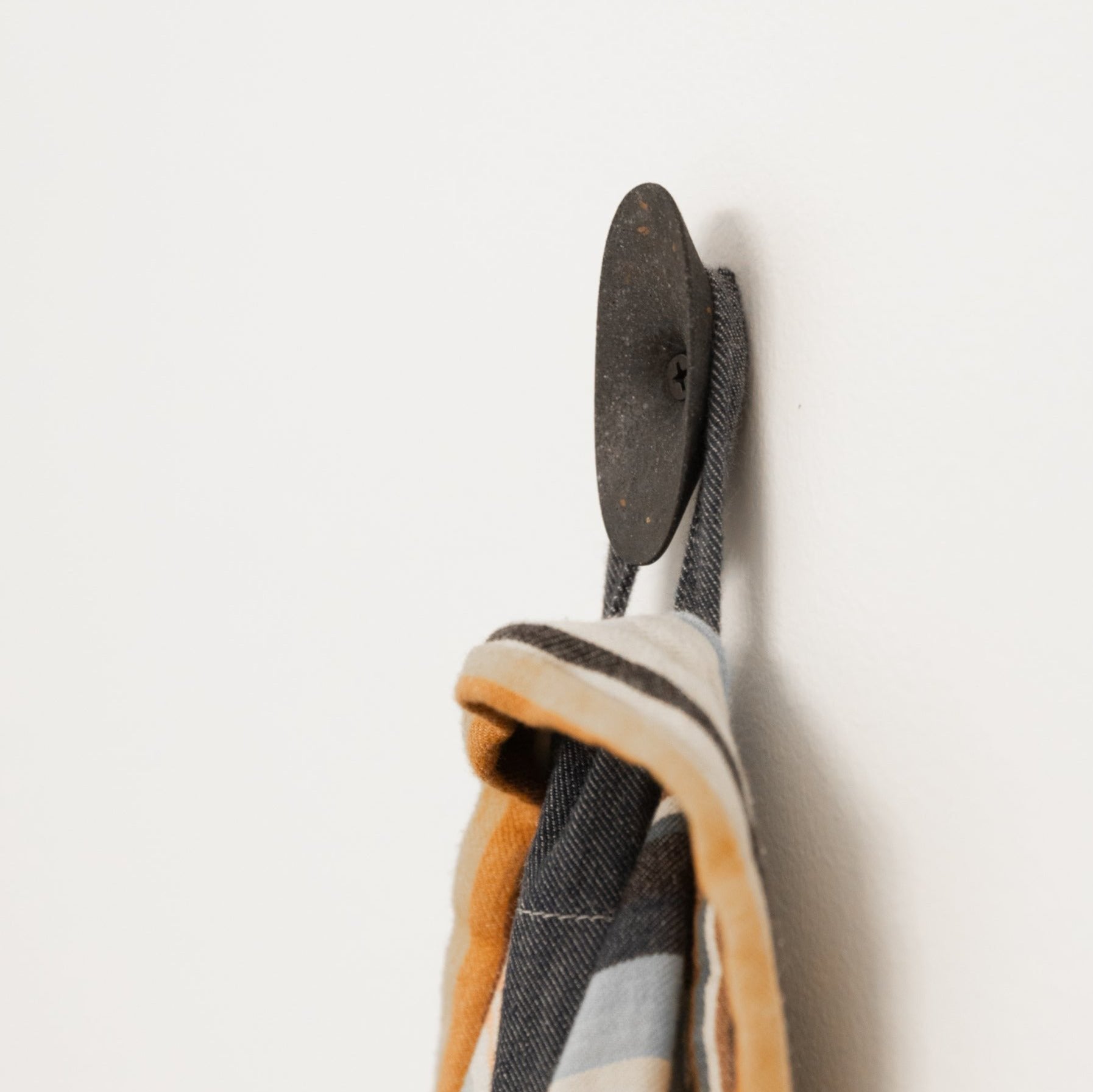 Dimple Coat Hook | Black Terrazzo - pretti.cool