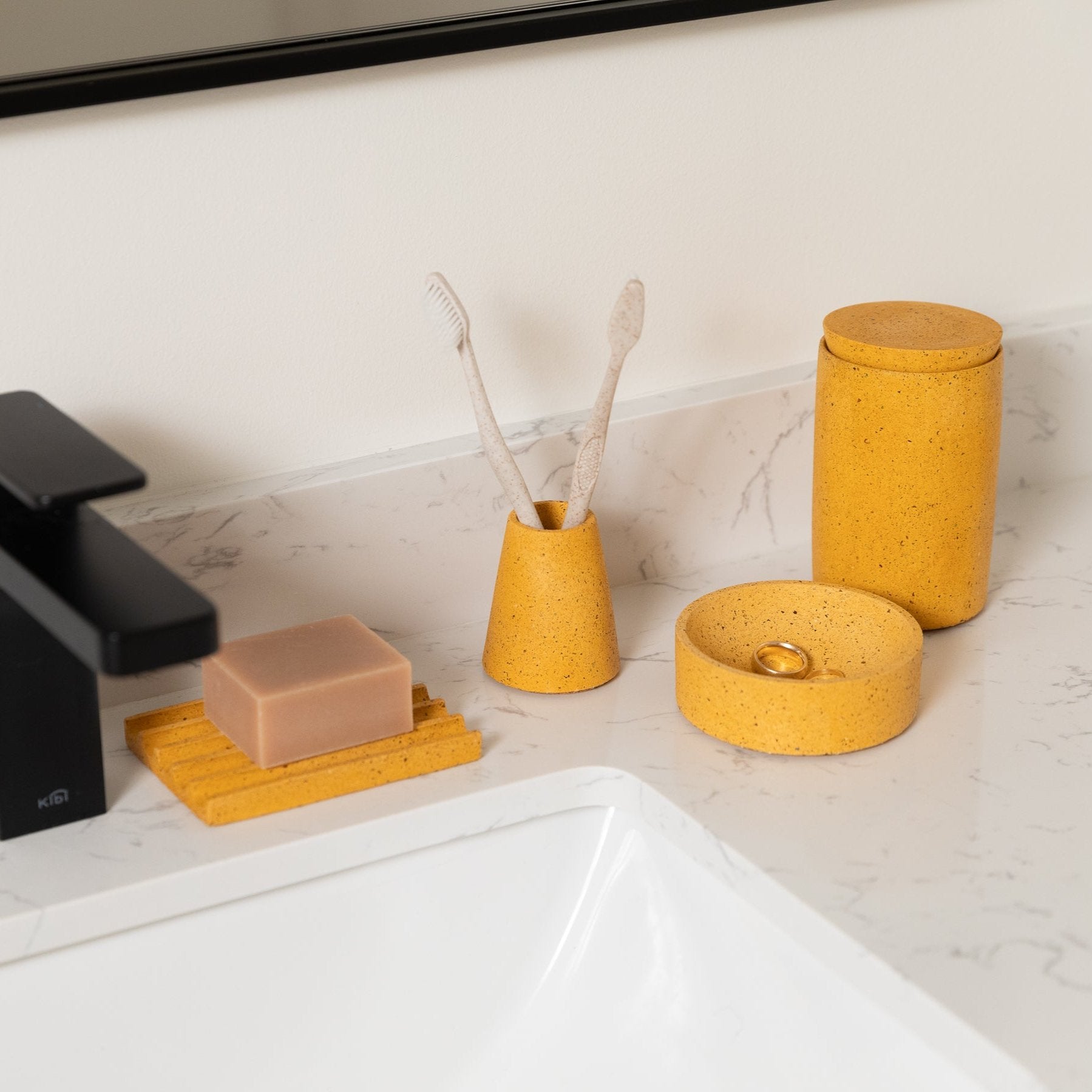 Soap Dish | Marigold Terrazzo - pretti.cool