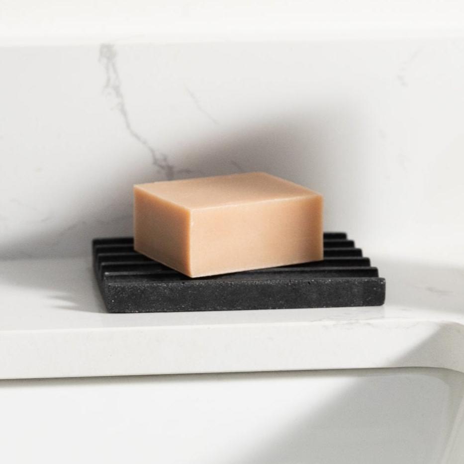 Soap Dish | Black Terrazzo - pretti.cool