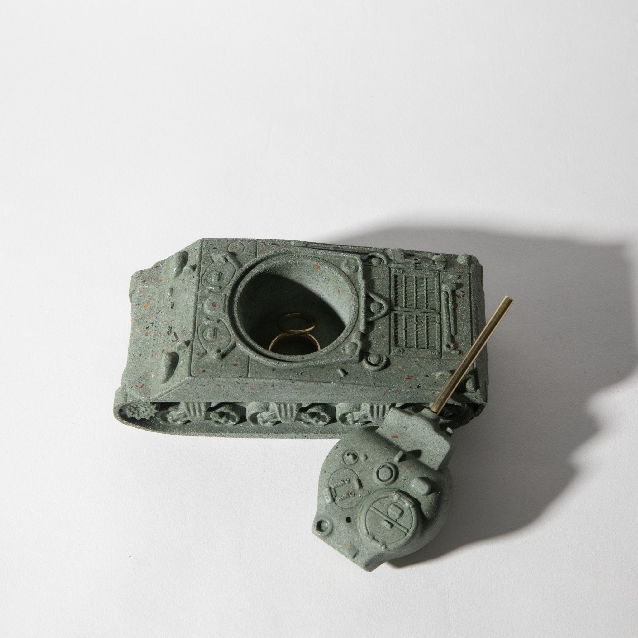 The Tank | Dark Green Terrazzo - Pretti.Cool