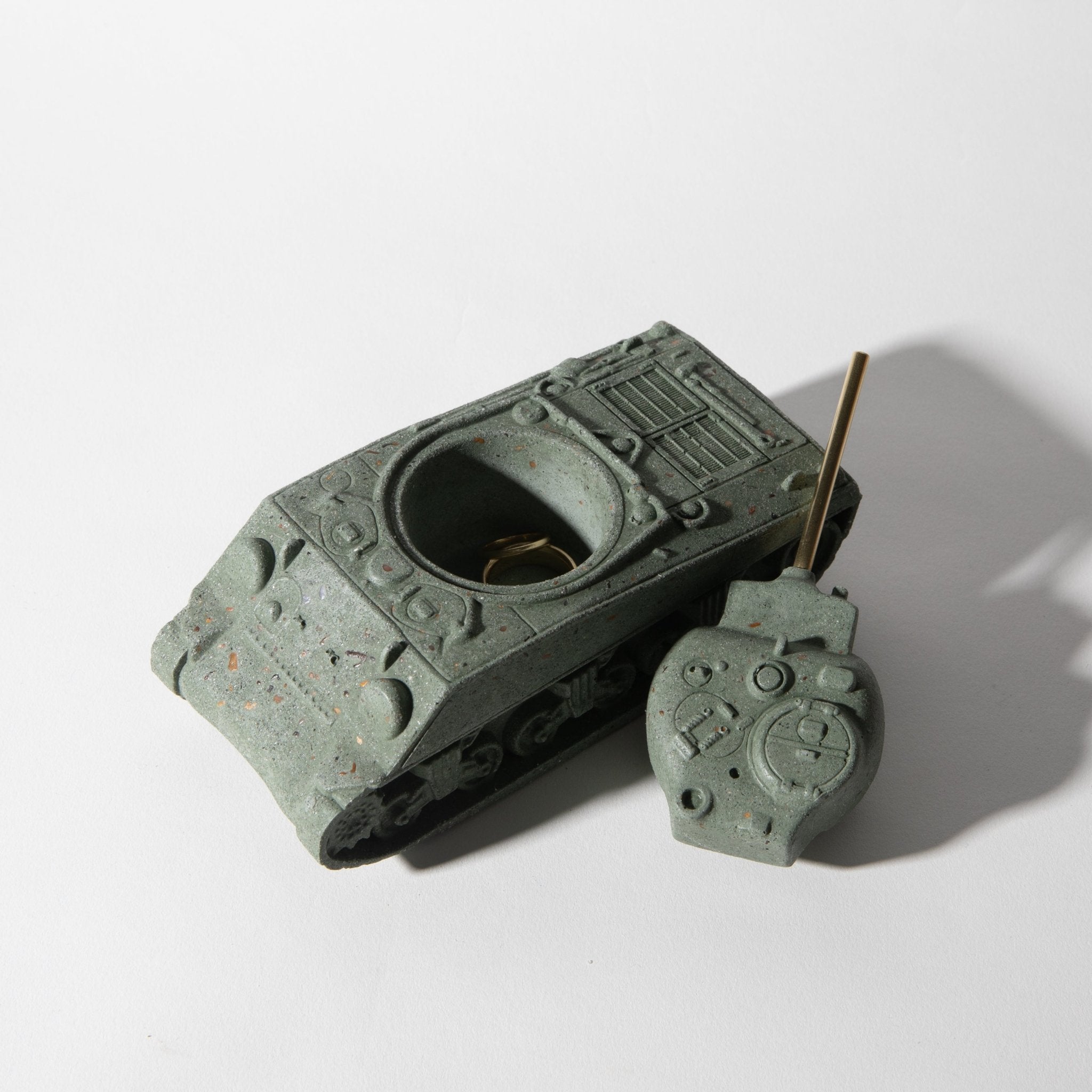 The Tank | Dark Green Terrazzo - Pretti.Cool