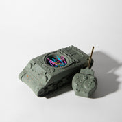 The Tank | Dark Green Terrazzo - Pretti.Cool