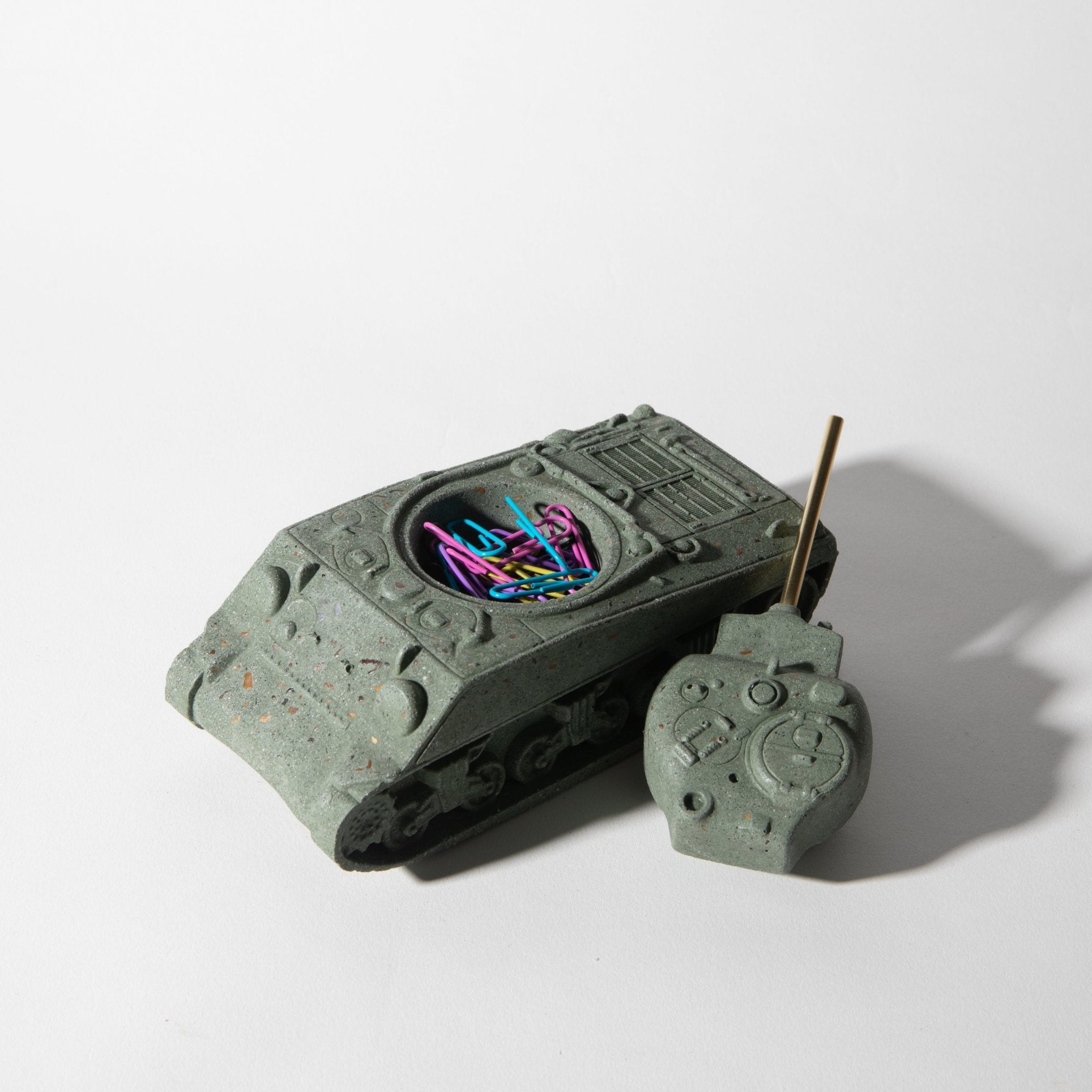 The Tank | Dark Green Terrazzo - Pretti.Cool