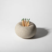 Bubble Matchstick / Palo Santo Holder | Natural Terrazzo - pretti.cool