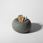 Bubble Matchstick / Palo Santo Holder | Dark Green Terrazzo - pretti.cool