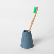 Toothbrush Holder | Cobalt Terrazzo - pretti.cool