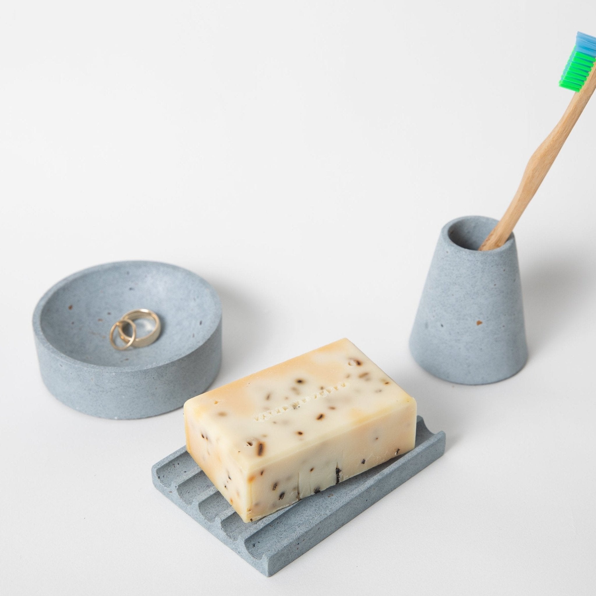 4" Catch-All | Light Blue Terrazzo - pretti.cool